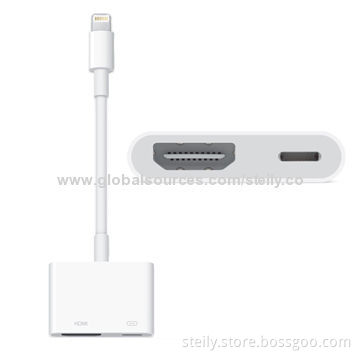 8-pin Lightning to HDMI Adapter, Works with iPhone 5/5C/5S, iPad Mini, iPad Air and more
